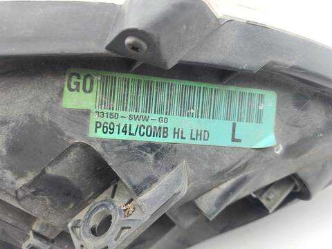 Foto 2ª: Faro Izquierdo Honda Crv EXECUTIVE 140CV 103KW RE) [N22A2] (2007)
