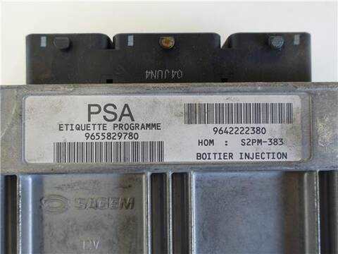 Foto 3ª: Centralita Motor ECU Citroen C3 1.4 73CV 54KW [KFV (TU3JP)] (2004)
