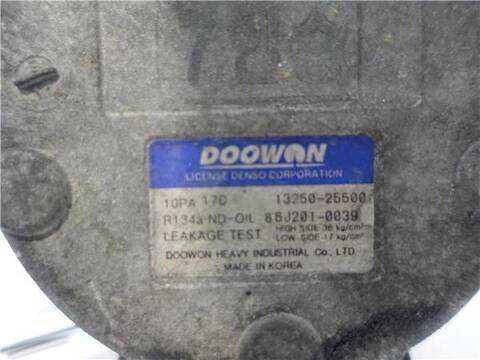 Foto 3ª: Compresor Aire Acondicionado Kia Carnival 2.9 CRDI 144CV 106KW [D/ J3] (2004)