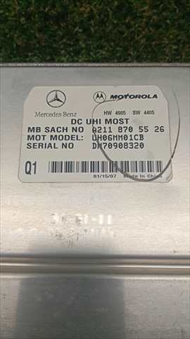 Foto 2ª: Caja Reles Fusibles Mercedes Clase ML 320 3.0 CDI 5P [642940] (2007)