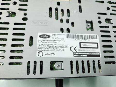 Foto 3ª: Sistema Audio Radio CD Ford Kuga TREND 120CV 88KW [BNMC] (2018)