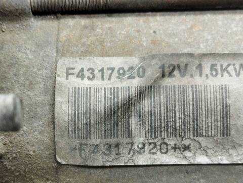 Foto 2ª: Motor de Arranque Peugeot 407 ST CONFORT 109CV 80KW [9HZ] (2005)