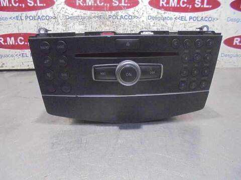 Sistema Audio Radio CD Mercedes Clase C 160 C 250 CDI BLUEEFFICIENCY 204.003) BERLINA 204CV 150KW