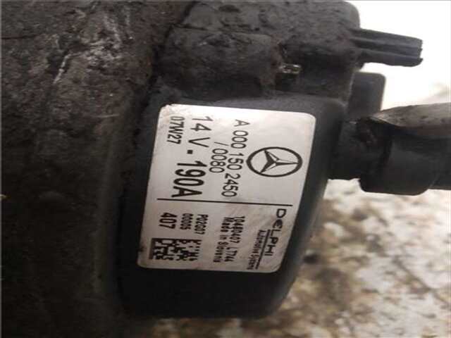Foto 3ª: Alternador Mercedes Clase E 180 3.2 CDI (197 CV)