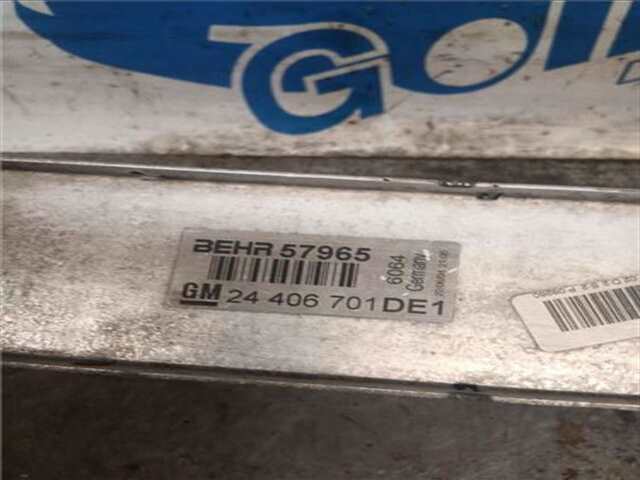Foto 2ª: Intercooler Opel Zafira 2.0 DTI 16V [Y 20 DTH]