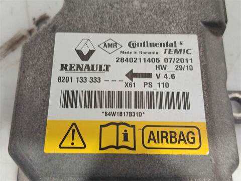 Foto 2ª: Centralita Airbag Renault Kangoo K9K800 (2011)
