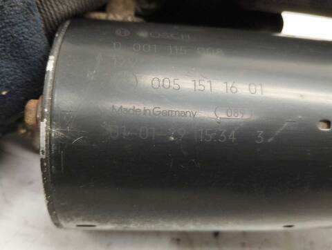 Foto 3ª: Motor de Arranque Mercedes Clase A 140 170 CDI 168.008) 90CV 66KW [OM668940] (2001)