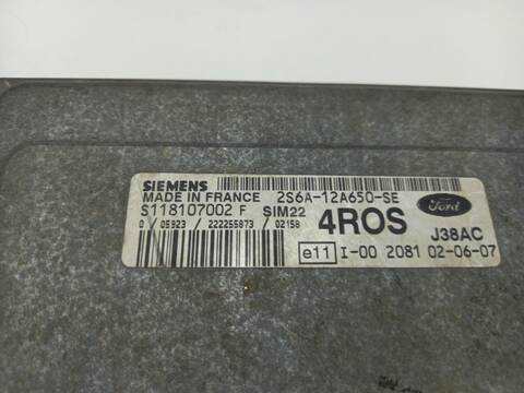 Foto 3ª: Centralita Motor ECU Ford Fiesta FXJB (2002)