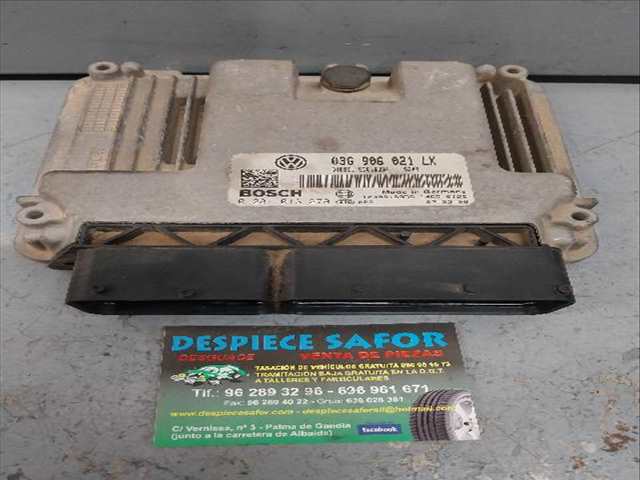 Foto 1ª: Centralita Motor ECU Seat Leon 1.9 D [D BXE] (2007)