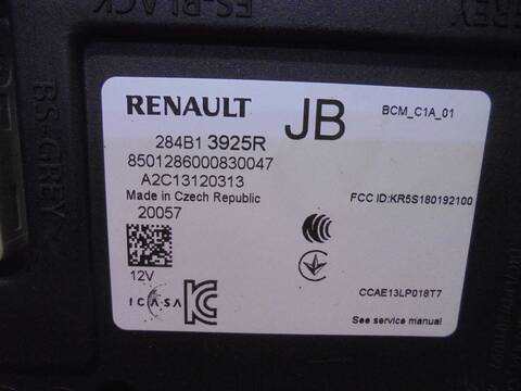 Foto 3ª: Centralita Confort BSI Renault Clio BUSINESS 86CV 63KW [K9K] (2020)