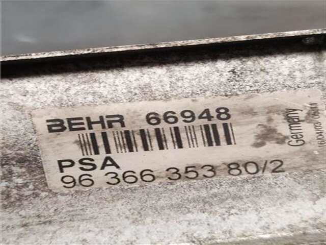 Foto 2ª: Intercooler Peugeot 307 2.0 HDI 110 [RHS (DW10ATED)]