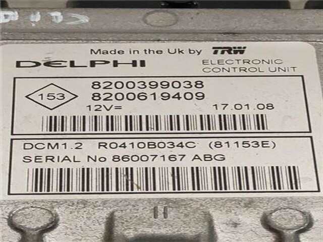 Foto 2ª: Centralita Motor ECU Renault Clio 1.5 DCI (BR17. CR17) [K9K 766]