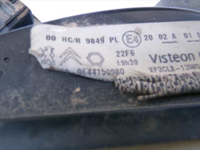 Foto 2ª: Faro Izquierdo Peugeot Partner 2.0 HDI 2002-2008 [RHY] (2006)