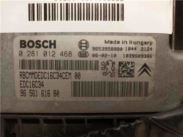 Foto 2ª: Centralita Motor ECU Citroen Xsara 1.6 16V HDI (90 CV) PICASSO [9HX]