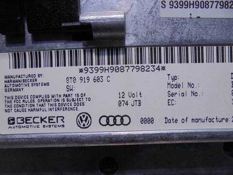 Foto 4ª: Pantalla Multifuncion Audi A4 BASICO AVANT 143CV 105KW [CAG] (2008)