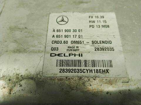 Foto 3ª: Centralita Motor ECU Mercedes Clase CLA Coupe CLA 220 CDI 117.303) COUPE [OM 651.930] (2013)