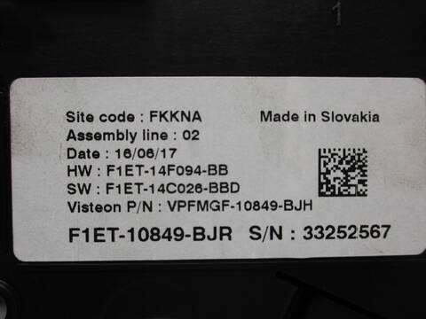 Foto 2ª: Cuadro de Instrumentos Ford C Max M1DD GRAND CEU) (2017)