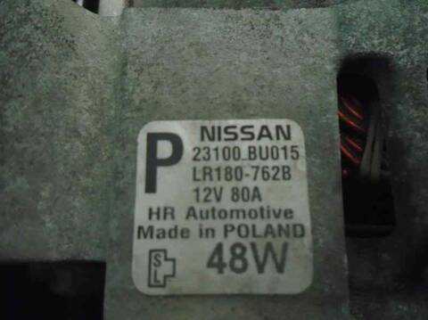 Foto 2ª: Alternador Nissan Almera 1.5 16V CAT 98CV 72KW [QG15] (2004)