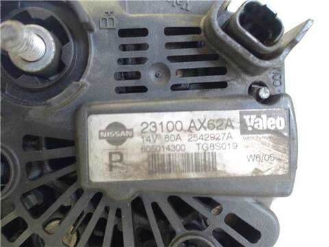 Foto 3ª: Alternador Nissan Micra 1.4 16V 88CV 65KW [CR14DE] (2005)