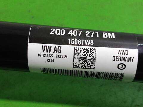 Foto 2ª: Transmision Delantera Izquierda Volkswagen T-Cross ADVANCE 95CV [DKLA  DUSB  CHZL  DL] (2016)