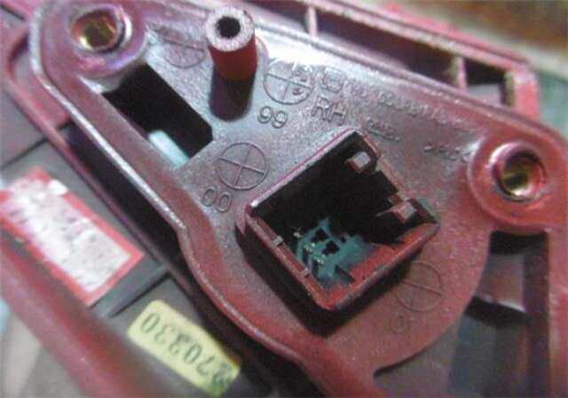 Foto 2ª: Retrovisor Derecho Hyundai Coupe 1.6 16V [G4ED-G]