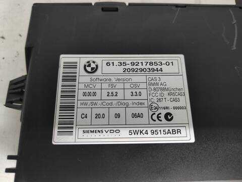 Foto 2ª: Centralita Motor ECU Bmw X1 3.0 G 258CV 190KW N52B30A (2009)