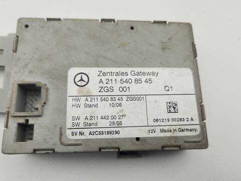 Foto 3ª: Centralita Motor ECU Mercedes Clase E 180 E 280 CDI 211.020) BERLINA 190CV 140KW [642920] (2008)