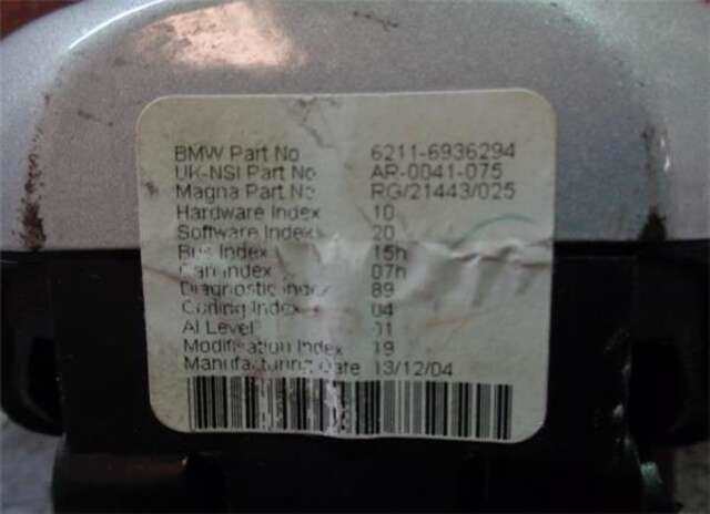 Foto 2ª: Cuadro de Instrumentos Mini Mini 1.6 COOPER S [1.6 LTR. - 120 KW 16V] [W11B16A]