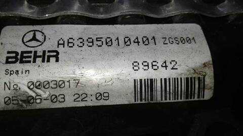 Foto 3ª: Radiador Motor Mercedes Viano 2.0 CDI AVANTGARDE KOMPAKT 639.811) 136CV 100KW (2012)