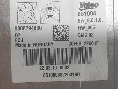 Foto 2ª: Centralita Motor ECU Citroen C4 ORIGINS