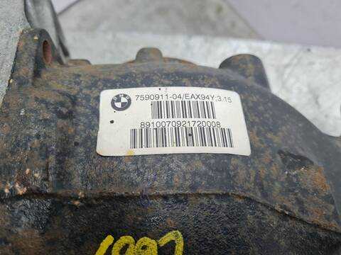 Foto 4ª: Diferencial Trasero Bmw X5 XDRIVE30D 245CV 180KW [N57D30A] (2010)