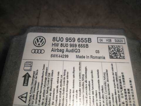 Foto 2ª: Centralita Airbag Audi Q3 CFFB (2014)