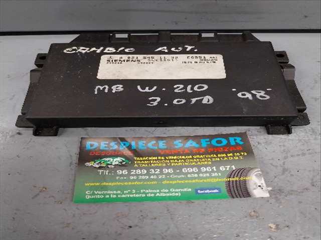 Centralita Caja Cambios Mercedes Clase E 300 3.0 TD D 606962