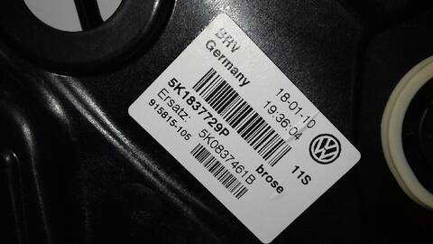 Foto 2ª: Elevalunas Eléctrico Delantero Derecho Volkswagen Golf ADVANCE 140CV 103KW [CFFB] (2010)