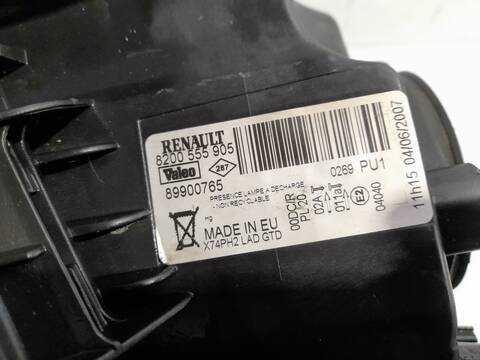 Foto 3ª: Faro Izquierdo Renault Laguna 1.9 DCI DIESEL FAP 131CV 96KW [D/ F9Q 17] (2007)