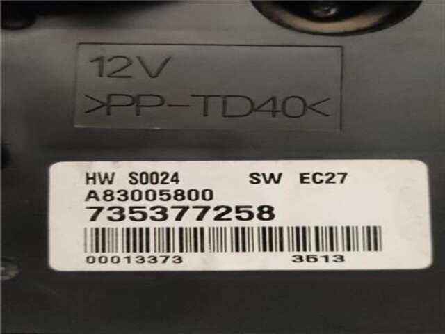 Foto 2ª: Mando Climatizador Fiat Idea 1.9 MULTIJET ACTIVE PLUS [1.9 LTR. - 74 KW JTD CAT]