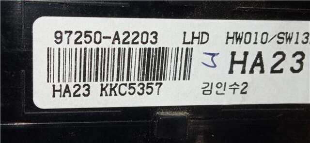 Mando Climatizador Kia Ceed 1.4 CONCEPT [1.4 LTR. - 66 KW CRDI CAT] (JD)(2012)