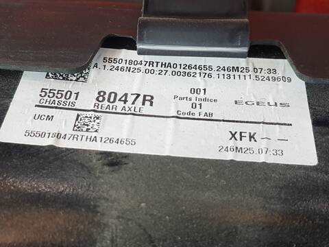 Foto 2ª: Puente Trasero Renault Kangoo AUTHENTIC