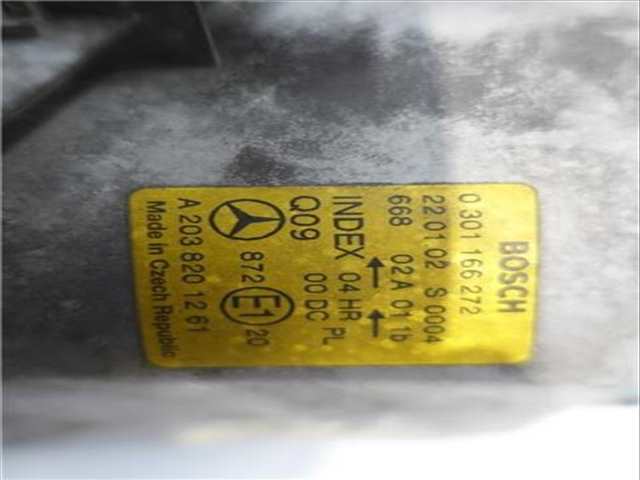 Foto 3ª: Faro Derecho Mercedes Clase C 160 2.7 270 CDI 203.016) BERLINA 170CV 125KW [OM 612.962] (2002)