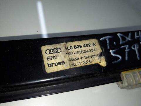 Foto 2ª: Elevalunas Manual Trasero Derecho Audi Q7 3.0 TDI 233CV 171KW [BUG] (2006)