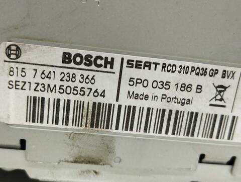 Foto 2ª: Sistema Audio Radio CD Seat Leon 1.6 TDI 90CV 66KW [CAY] (2012)
