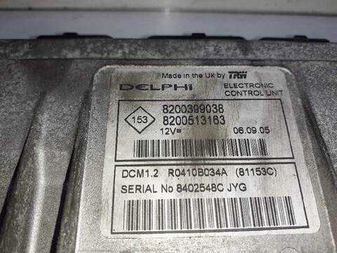 Foto 3ª: Centralita Motor ECU Renault Clio PACK AUTHENTIQUE 86CV 63KW (2005)