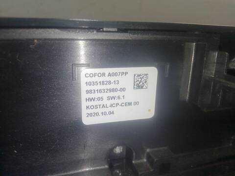 Foto 3ª: Mando Climatizador Citroen C4 1.5 BLUEHDI 130 BBYHZB) 131CV 96KW [YHZ (DV5RC)] (2021)