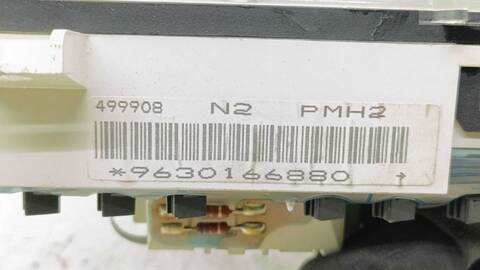 Foto 4ª: Cuadro de Instrumentos Citroen Berlingo 1.9 D MFWJZ) 70CV 51KW [WJZ (DW8),WJY (DW8B)] (1998)