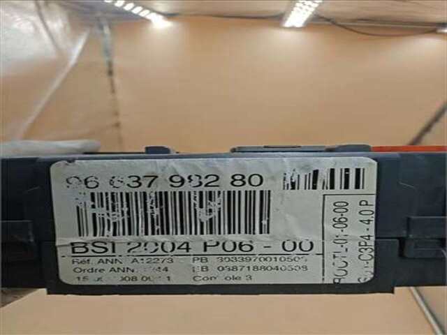 Foto 2ª: Centralita Confort BSI Peugeot 207 1.4 SPORT [1.4 LTR. - 65 KW 16V CAT (KFU - ET3J4)] [KFU / ET3J4]
