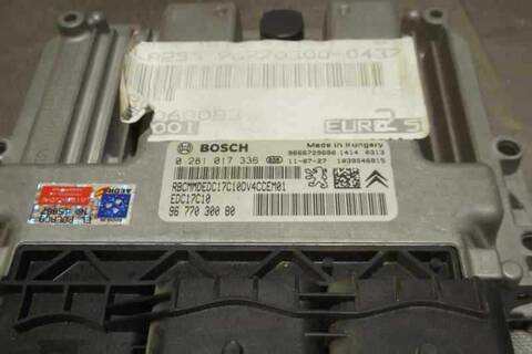 Foto 2ª: Centralita Motor ECU Peugeot 207 X-LINE 68CV 50KW [8HR O 8H01] (2012)