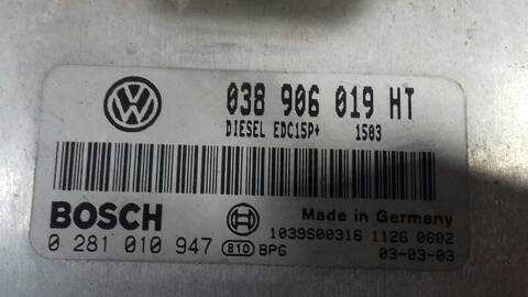 Foto 3ª: Centralita Motor ECU Seat Ibiza COOL 100CV 74KW [ATD] (2003)