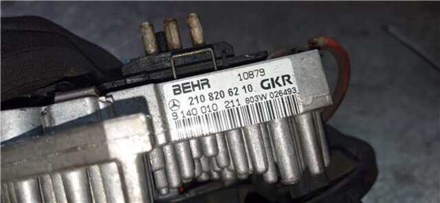Foto 2ª: Ventilador de Calefacción Mercedes Clase E 180 E 300 D (210.020) [OM 606.912]
