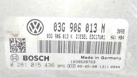 Foto 4ª: Centralita Motor ECU Seat Ibiza ERENCE 90CV 66KW [BXJ] (2009)