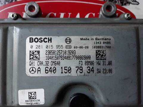 Foto 2ª: Centralita Motor ECU Mercedes Clase B 150 180 CDI 245.207) 109CV (2005)
